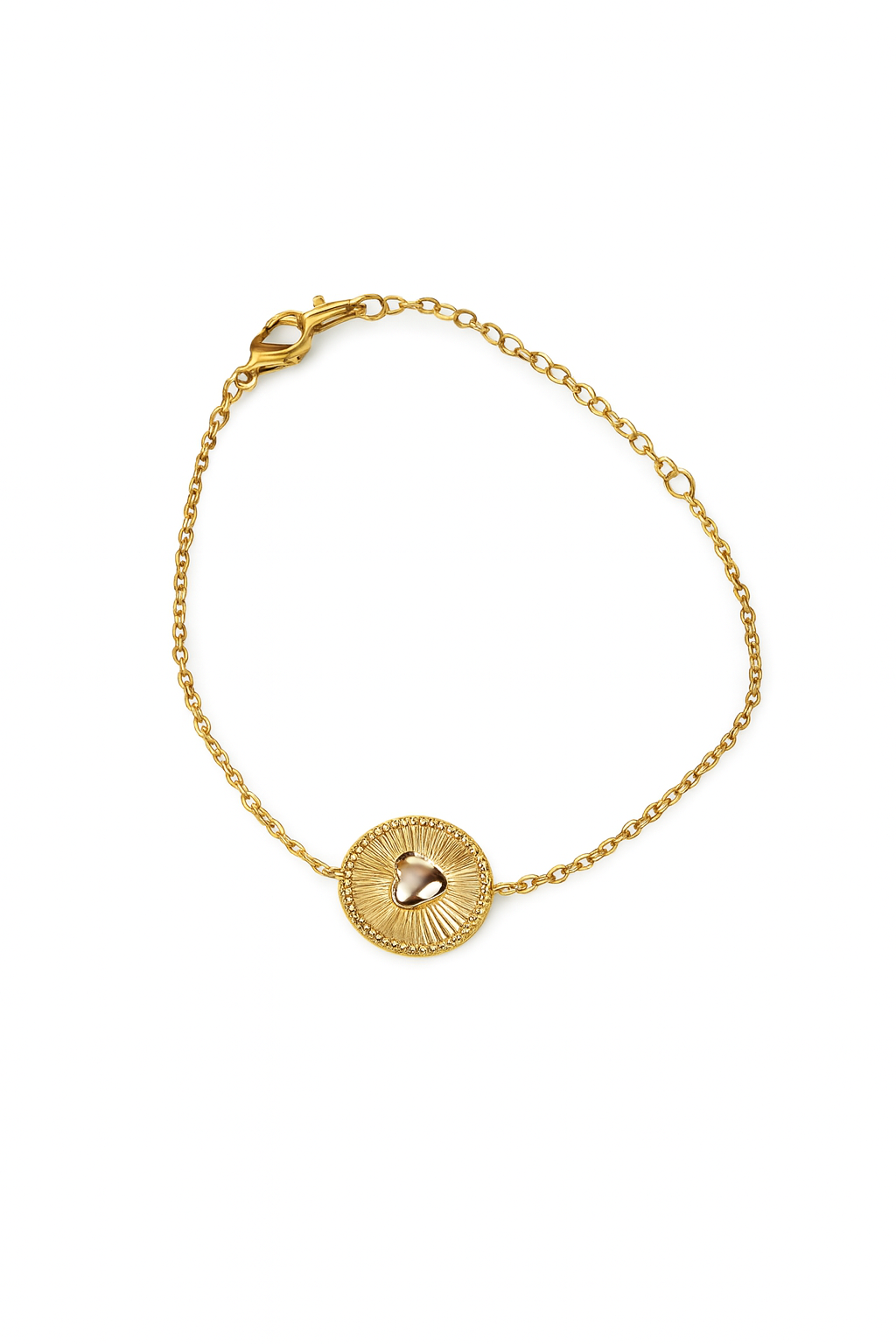 Pulseira Coração Solar