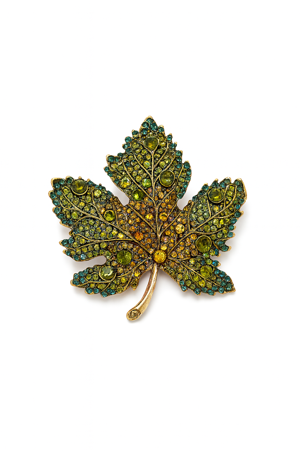 Pregadeira Folha Cristais