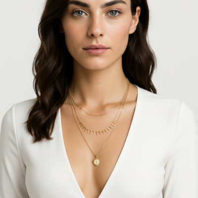 Colar Solaris triplo