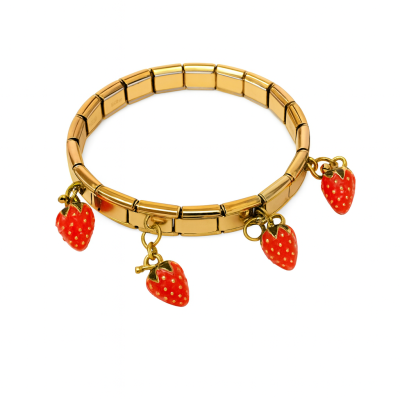 Pulseira Morangos Dolce
