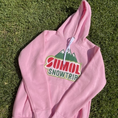 HOODIE&#x20;ROSA&#x20;SUMOL&#x20;SNOWTRIP&#x20;2023
