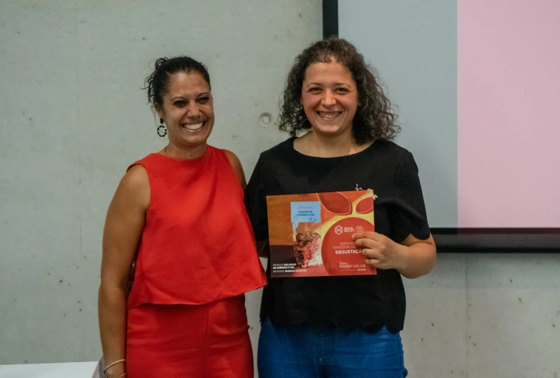 As nossas bolachas venceram o Prémio de Degustação