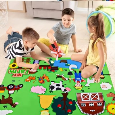 Tapete/Quadro Animais da Quinta