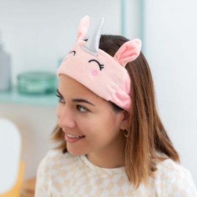 FITA ELÁSTICA PARA MAQUILHAGENS FANTÁSTICAS - UNICÓRNIO