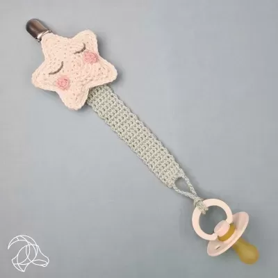 Kit Crochet - Prende-chuchas Estrela
