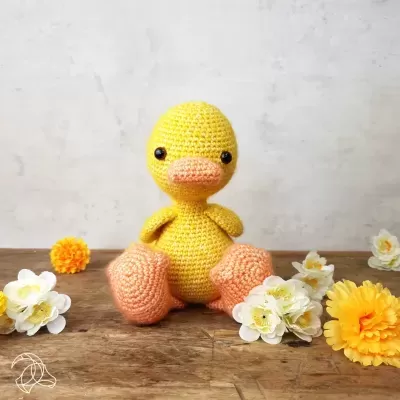 Kit Crochet - Patinho Abby