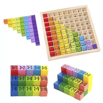 Jogo Matemática Tabuada - Montessori