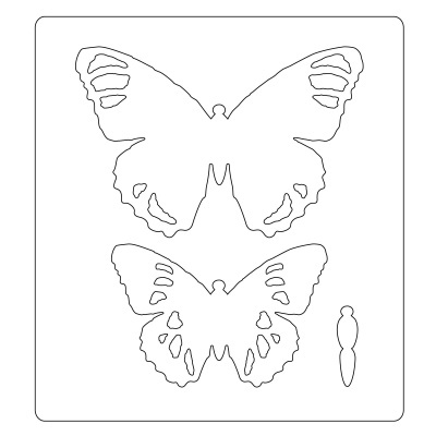 Sizzix Bigz Borboleta Esfarrapada