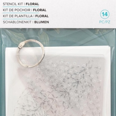 Stitch Happy Pen - Stencil Kit Floral We R Memory Keepers