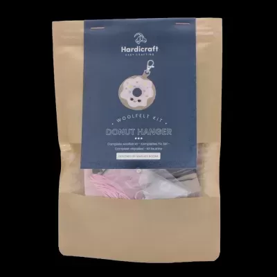 Kit Feltro - Porta-chaves Donuts