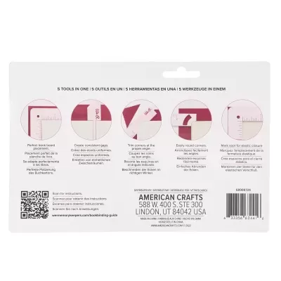 Guia para Encadernação Rosa - We r Memory Keepers