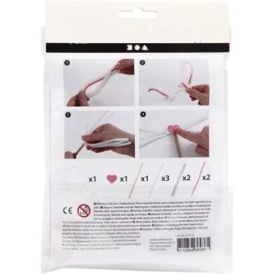 Kit Criativo Bandolete Coelhinho