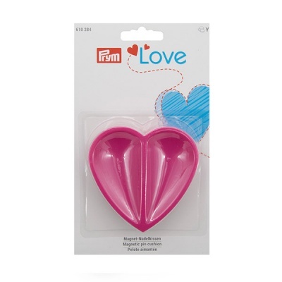 Alfineteiro Magnético Coração Rosa | Prym Love