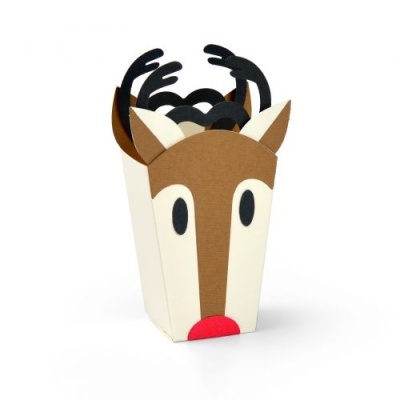 Sizzix Thinlits Die Set 6PK - Reindeer Bag