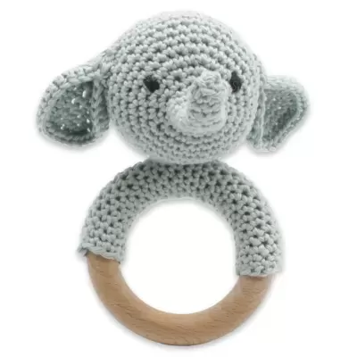 Kit Crochet - Chocalho Elefante