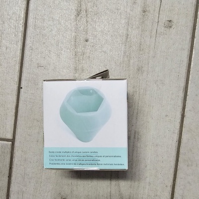 Wick Molde de Silicone para Vela - Diamante