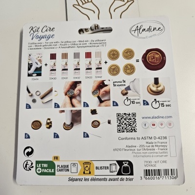 Kit Lacre Tema Viagens Aladine