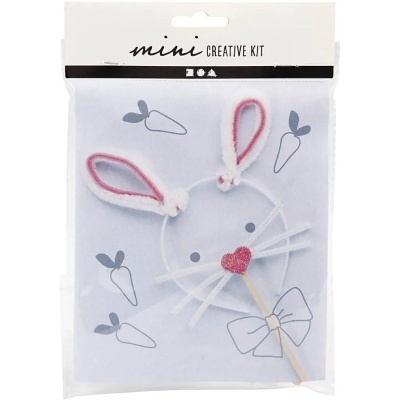 Kit Criativo Bandolete Coelhinho