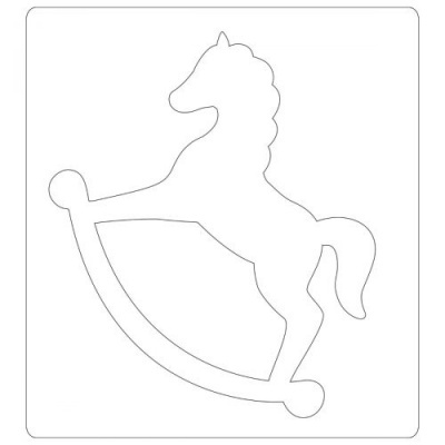 Sizzix Bigz Cavalo de Baloiço