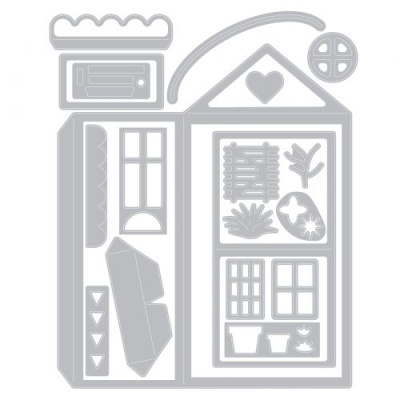 Sizzix Thinlits Die Set 19PK - No Place Like Home