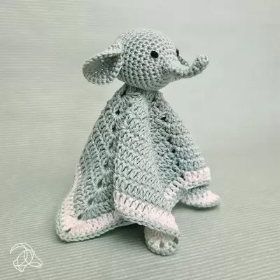 Kit Crochet - Dudu Elefante