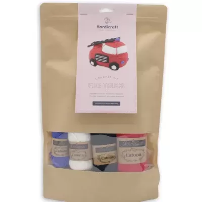 Kit Crochet - Camião de Bombeiros