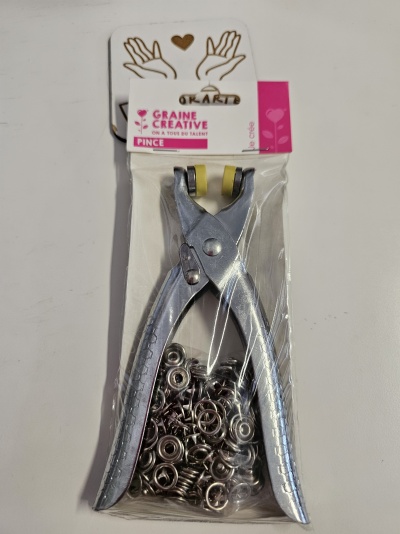 Alicate para Botões de Pressão