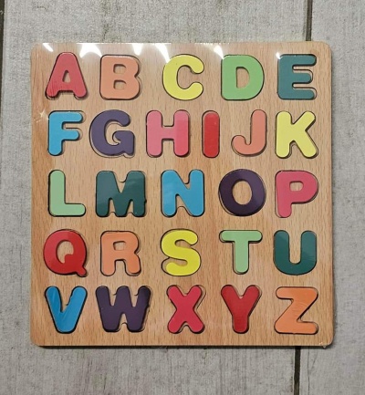 Puzzle Madeira Abecedário