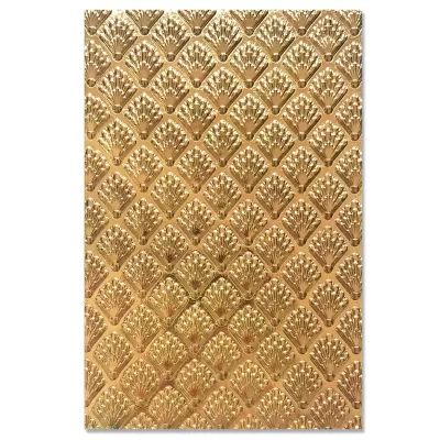 Sizzix 3-D Textured Impressions Embossing Folder Shells by Jessica Scott