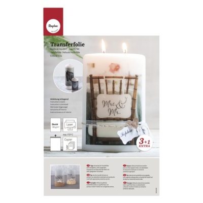 Papel Transfer para Velas