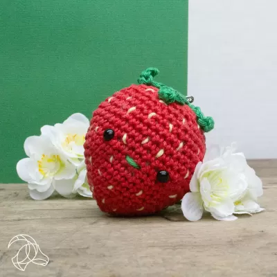 Kit Crochet - Morango