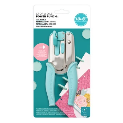 Crop-A-Dile disc power punch -  Furador Caderno Inteligente