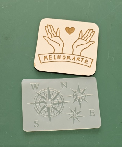 Molde  Rosa dos Ventos