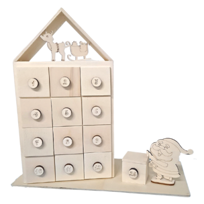 Casinha Calendário Advento 