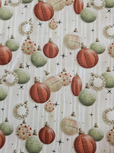 Tecido Algodão Fuxico e Fricotes Natal