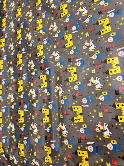 Tecido Plastificado Castelo Cinzento