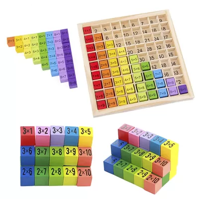 Jogo Matemática Tabuada - Montessori