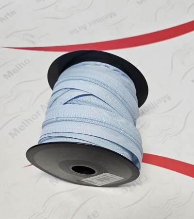 Fecho malha 5 Azul Bebé