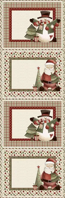 Painel JOGO AMERICANO NATAL 2023 - Fuxicos e Fricotes