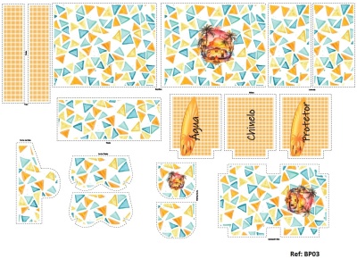 Painel Férias/Praia Pôr do Sol