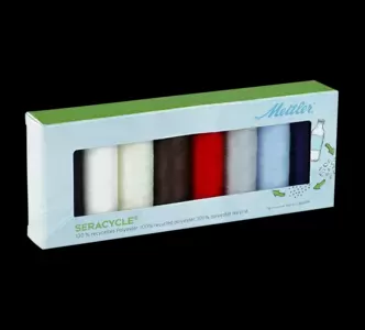 Kit 8 Linhas de Costura Seracycle Cores Básicas