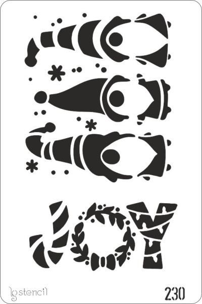 Stencil A4  PAI NATAL