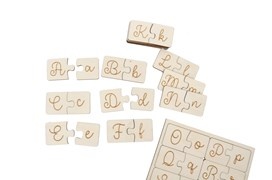 Abecedário - Jogo de Letras Madeira