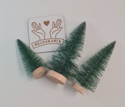 Set 3 Pinheiros de Natal