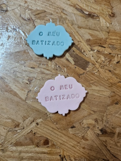 Placa O meu Batizado