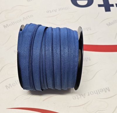 Fecho malha 5 Azul médio