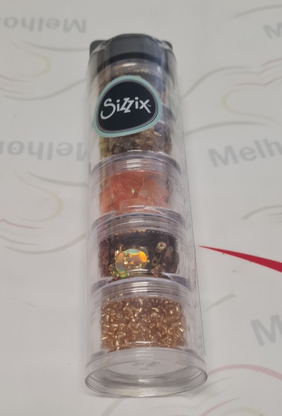 Conjunto Pérolas e Lantejoulas Ouro