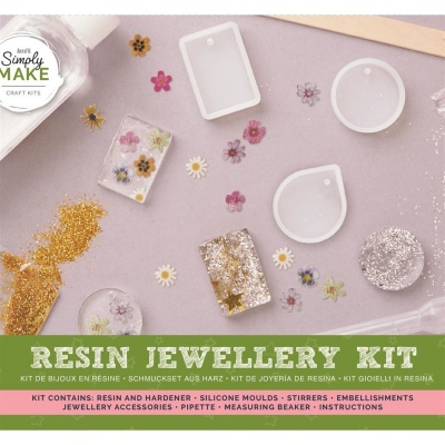 Kit de Joias em Resina