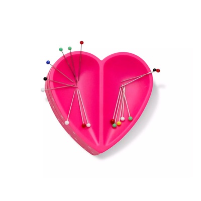 Alfineteiro Magnético Coração Rosa | Prym Love