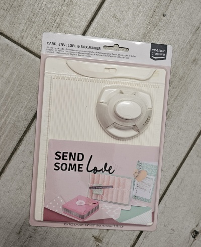 Placa para fazer cartões, envelopes e caixas